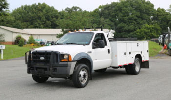 2006 Ford F450 Service Truck, Liftmoore 3200 Crane, 6.0 Diesel, 11′ Mechanics Bed, 233k Miles full