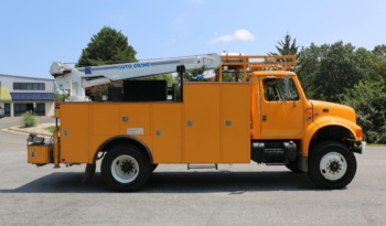 2000 International 4800, AWD, DT466E 250HP, 14′ Service Body, 6k Autocrane, Mechanics Truck, 170k Miles full