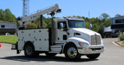 2019 Kenworth T370 Mechanics Truck, PX9 Diesel, Allison Auto, 33k GVWR, Stellar 12630 Crane, 105k Miles