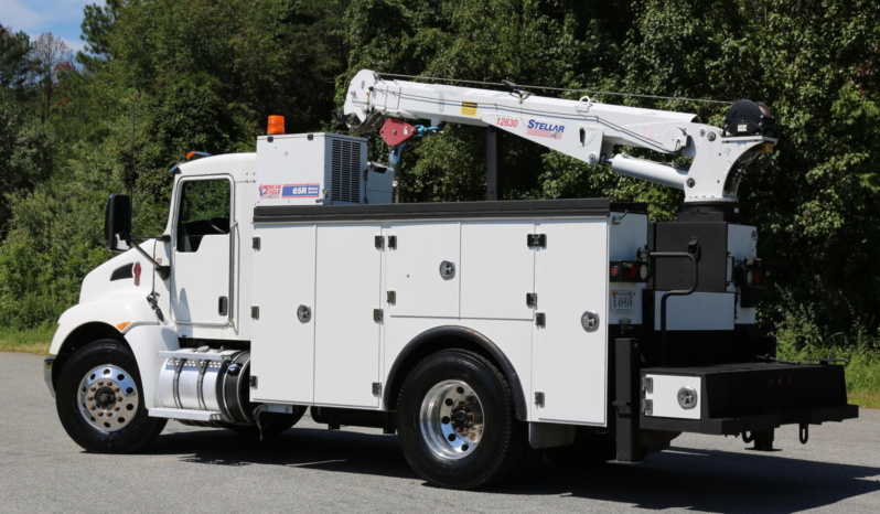 2019 Kenworth T370 Mechanics Truck, PX9 Diesel, Allison Auto, 33k GVWR, Stellar 12630 Crane, 105k Miles full