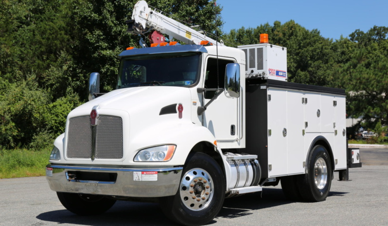 2019 Kenworth T370 Mechanics Truck, PX9 Diesel, Allison Auto, 33k GVWR, Stellar 12630 Crane, 105k Miles full