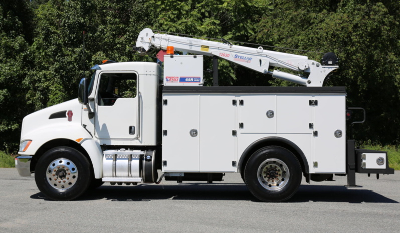 2019 Kenworth T370 Mechanics Truck, PX9 Diesel, Allison Auto, 33k GVWR, Stellar 12630 Crane, 105k Miles full