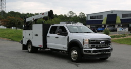 2024 Ford F550 Mechanics Truck, 70k Miles, IMT 7500-30, 4×4, Crew Cab, Diesel