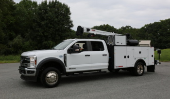 2024 Ford F550 Mechanics Truck, 70k Miles, IMT 7500-30, 4×4, Crew Cab, Diesel full