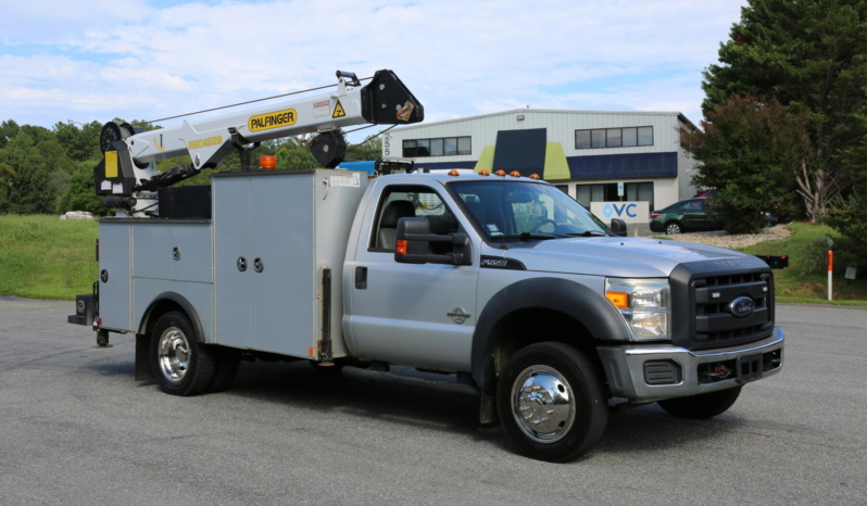 2015 Ford F550 Mechanics Truck, 6.7 Diesel, 4WD, Lube Skid, Palfinger 8k 29′ Crane, 110k Miles full
