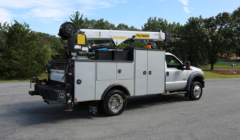 2015 Ford F550 Mechanics Truck, 6.7 Diesel, 4WD, Lube Skid, Palfinger 8k 29′ Crane, 110k Miles full