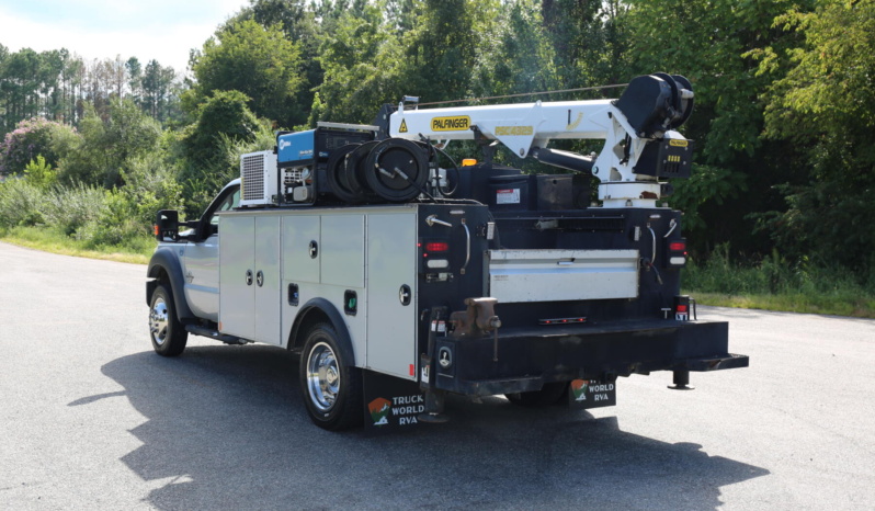 2015 Ford F550 Mechanics Truck, 6.7 Diesel, 4WD, Lube Skid, Palfinger 8k 29′ Crane, 110k Miles full