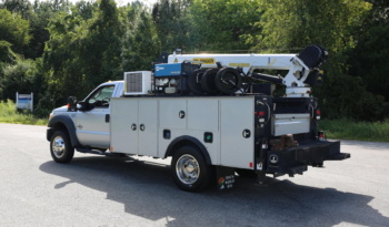 2015 Ford F550 Mechanics Truck, 6.7 Diesel, 4WD, Lube Skid, Palfinger 8k 29′ Crane, 110k Miles full