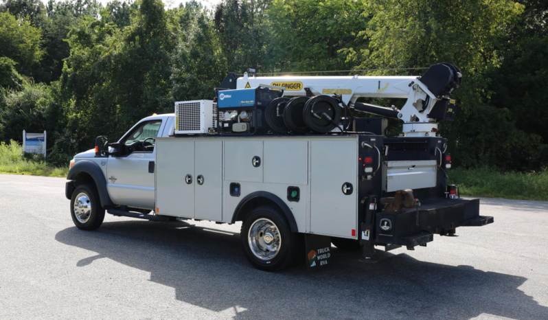 2015 Ford F550 Mechanics Truck, 6.7 Diesel, 4WD, Lube Skid, Palfinger 8k 29′ Crane, 110k Miles full