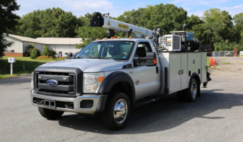 2015 Ford F550 Mechanics Truck, 6.7 Diesel, 4WD, Lube Skid, Palfinger 8k 29′ Crane, 110k Miles full