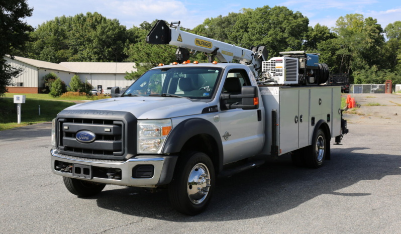 2015 Ford F550 Mechanics Truck, 6.7 Diesel, 4WD, Lube Skid, Palfinger 8k 29′ Crane, 110k Miles full