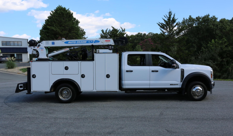 2024 Ford F-550 Mechanics Truck, 61k Miles, 4WD, Crew Cab, Autocrane HC7, Diesel full