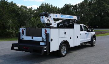 2024 Ford F-550 Mechanics Truck, 61k Miles, 4WD, Crew Cab, Autocrane HC7, Diesel full