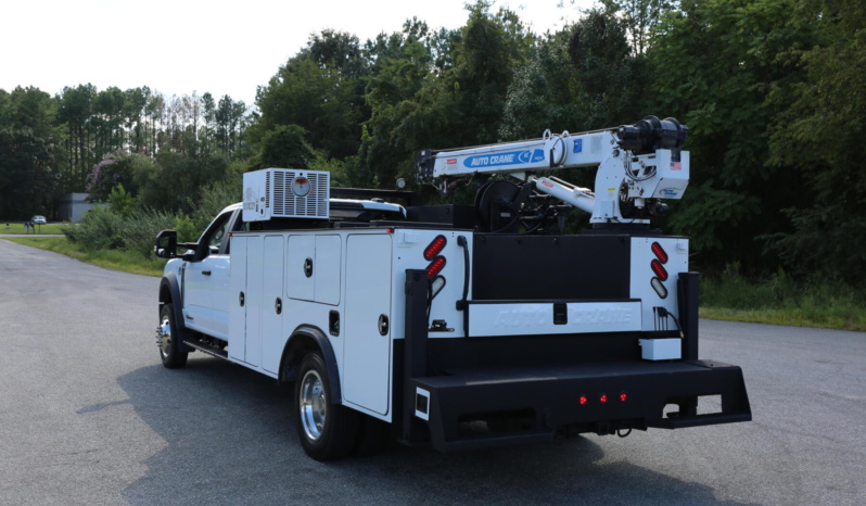 2024 Ford F-550 Mechanics Truck, 61k Miles, 4WD, Crew Cab, Autocrane HC7, Diesel full