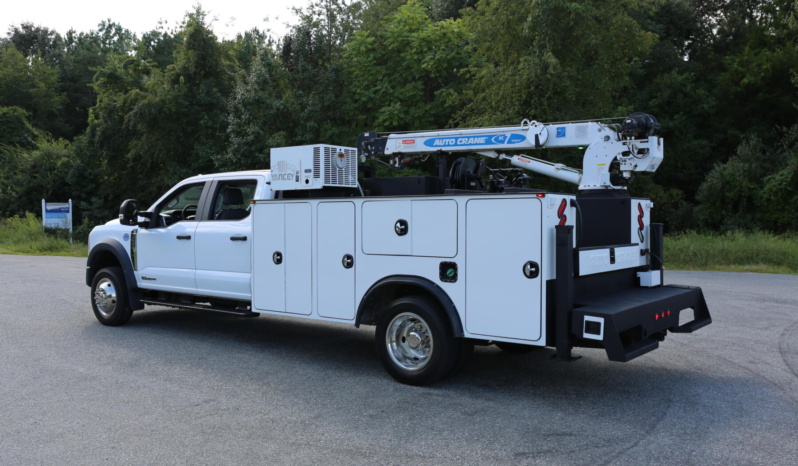 2024 Ford F-550 Mechanics Truck, 61k Miles, 4WD, Crew Cab, Autocrane HC7, Diesel full