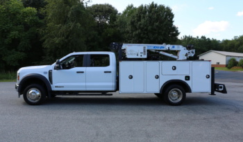 2024 Ford F-550 Mechanics Truck, 61k Miles, 4WD, Crew Cab, Autocrane HC7, Diesel full