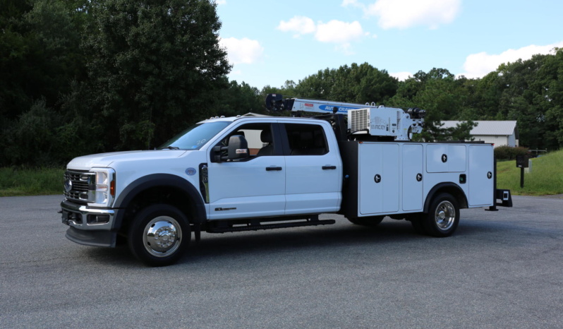 2024 Ford F-550 Mechanics Truck, 61k Miles, 4WD, Crew Cab, Autocrane HC7, Diesel full
