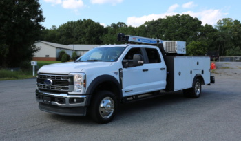 2024 Ford F-550 Mechanics Truck, 61k Miles, 4WD, Crew Cab, Autocrane HC7, Diesel full
