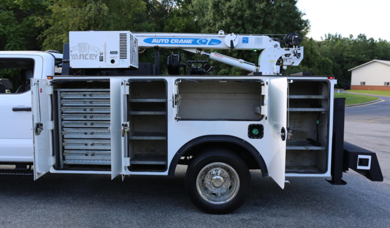 2024 Ford F-550 Mechanics Truck, 61k Miles, 4WD, Crew Cab, Autocrane HC7, Diesel full