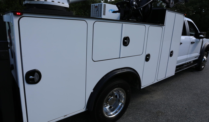 2024 Ford F-550 Mechanics Truck, 61k Miles, 4WD, Crew Cab, Autocrane HC7, Diesel full