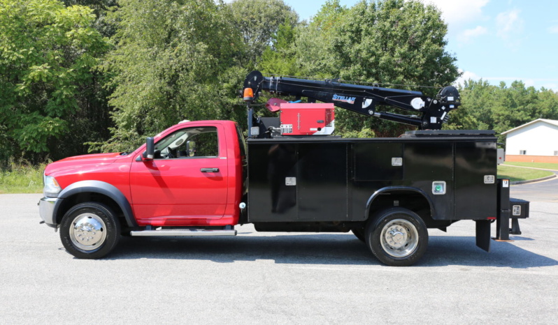 2016 Ram 5500 Mechanics Truck, 4×4, Diesel, 145k Miles, 5900 Hours, Stellar 7621 Crane full