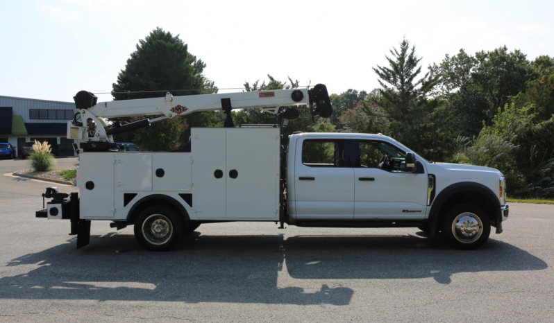 2025 Ford F550 Mechanics Truck, Diesel, 4WD, Crew Cab, IMT 7500-30 Crane, 41k Miles full