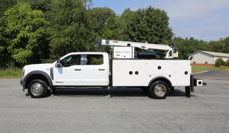 2025 Ford F550 Mechanics Truck, Diesel, 4WD, Crew Cab, IMT 7500-30 Crane, 41k Miles full