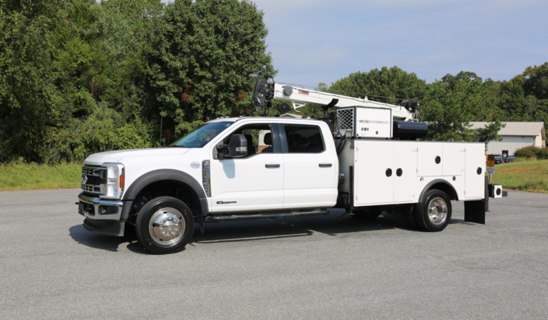 2025 Ford F550 Mechanics Truck, Diesel, 4WD, Crew Cab, IMT 7500-30 Crane, 41k Miles full