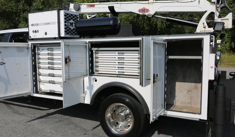 2025 Ford F550 Mechanics Truck, Diesel, 4WD, Crew Cab, IMT 7500-30 Crane, 41k Miles full