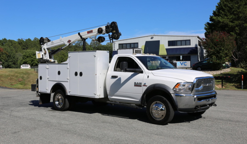 2014 Ram 5500 Mechanics Truck, Cummins Diesel, 4WD, 208k Miles, IMT 7500-22 Series Crane full