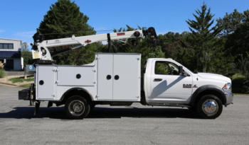 2014 Ram 5500 Mechanics Truck, Cummins Diesel, 4WD, 208k Miles, IMT 7500-22 Series Crane full