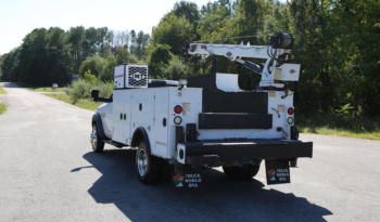 2014 Ram 5500 Mechanics Truck, Cummins Diesel, 4WD, 208k Miles, IMT 7500-22 Series Crane full