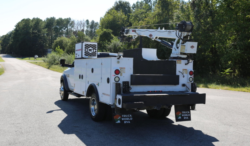 2014 Ram 5500 Mechanics Truck, Cummins Diesel, 4WD, 208k Miles, IMT 7500-22 Series Crane full