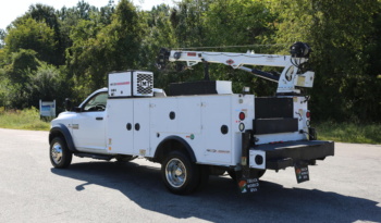 2014 Ram 5500 Mechanics Truck, Cummins Diesel, 4WD, 208k Miles, IMT 7500-22 Series Crane full