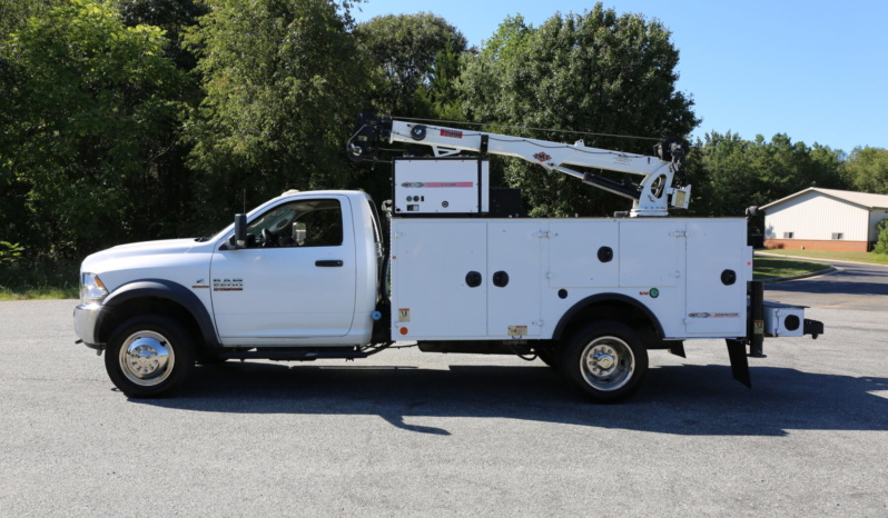 2014 Ram 5500 Mechanics Truck, Cummins Diesel, 4WD, 208k Miles, IMT 7500-22 Series Crane full