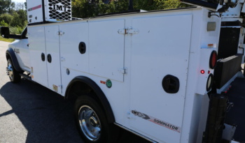 2014 Ram 5500 Mechanics Truck, Cummins Diesel, 4WD, 208k Miles, IMT 7500-22 Series Crane full