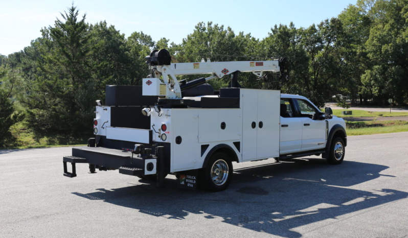 2025 Ford F550 Mechanics Truck, IMT 7500-22 Crane, Diesel, 4×4, Vanair All in One, 29k Miles full