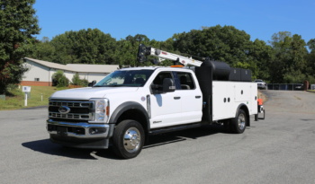 2025 Ford F550 Mechanics Truck, IMT 7500-22 Crane, Diesel, 4×4, Vanair All in One, 29k Miles full