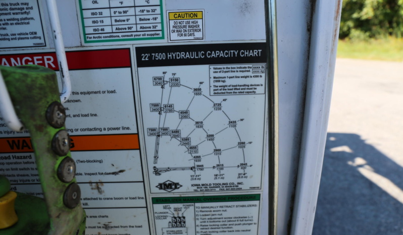 2025 Ford F550 Mechanics Truck, IMT 7500-22 Crane, Diesel, 4×4, Vanair All in One, 29k Miles full