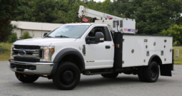 2019 Ford F550 Mechanics Truck, EC4000 Crane, 11′ Stellar Bed, Lube Skid, 4×4, Diesel, 171k Miles