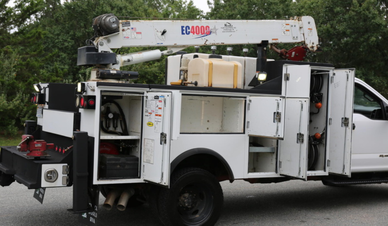 2019 Ford F550 Mechanics Truck, EC4000 Crane, 11′ Stellar Bed, Lube Skid, 4×4, Diesel, 171k Miles full