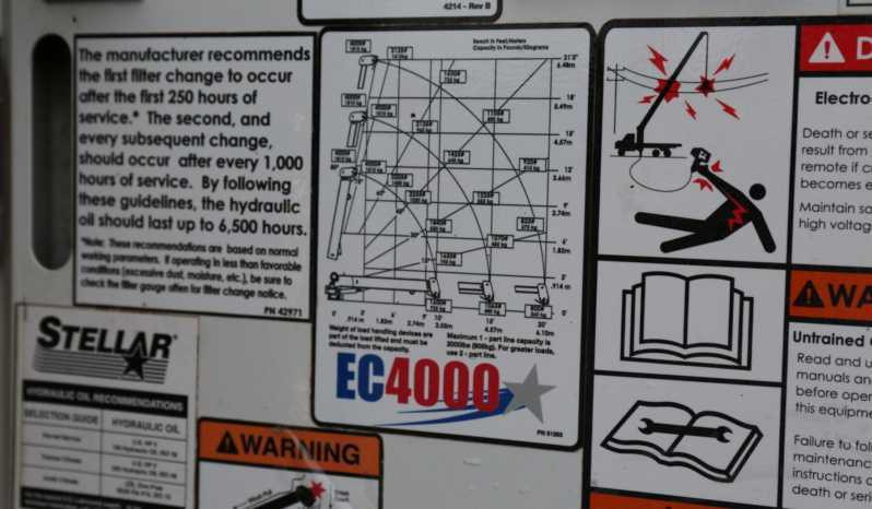 2019 Ford F550 Mechanics Truck, EC4000 Crane, 11′ Stellar Bed, Lube Skid, 4×4, Diesel, 171k Miles full