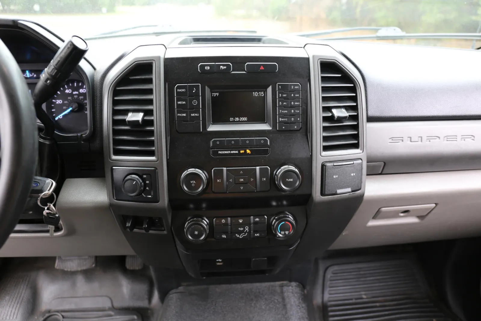 2019 Ford F550 Mechanics Truck, EC4000 Crane, 11′ Stellar Bed, Lube Skid, 4×4, Diesel, 171k Miles — Cab 14