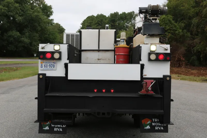 2019 Ford F550 Mechanics Truck, EC4000 Crane, 11′ Stellar Bed, Lube Skid, 4×4, Diesel, 171k Miles — Bed 13