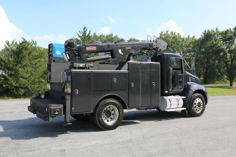 2019 Kenworth T270, Under CDL Mechanics Truck, Air Ride, Summit 10620 Crane, 190k Miles, 5800 Hours — Exterior 4