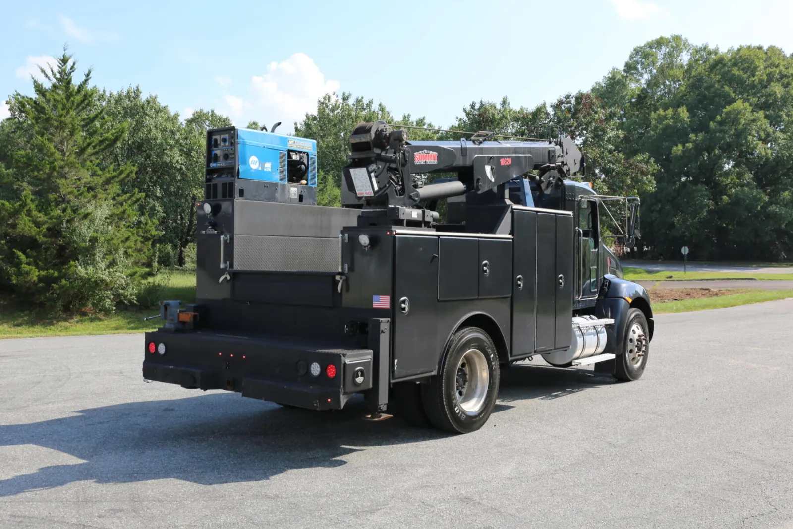 2019 Kenworth T270, Under CDL Mechanics Truck, Air Ride, Summit 10620 Crane, 190k Miles, 5800 Hours — Exterior 5