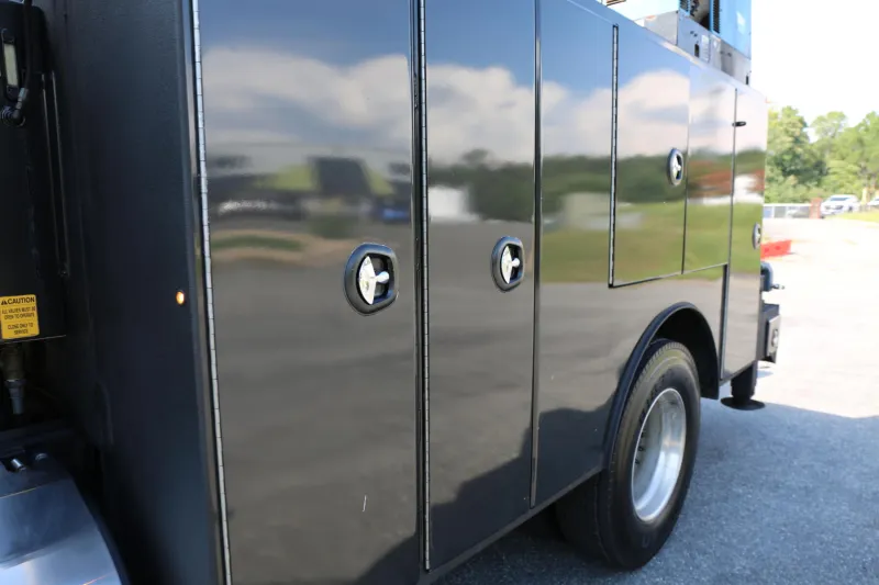 2019 Kenworth T270, Under CDL Mechanics Truck, Air Ride, Summit 10620 Crane, 190k Miles, 5800 Hours — Bed 2