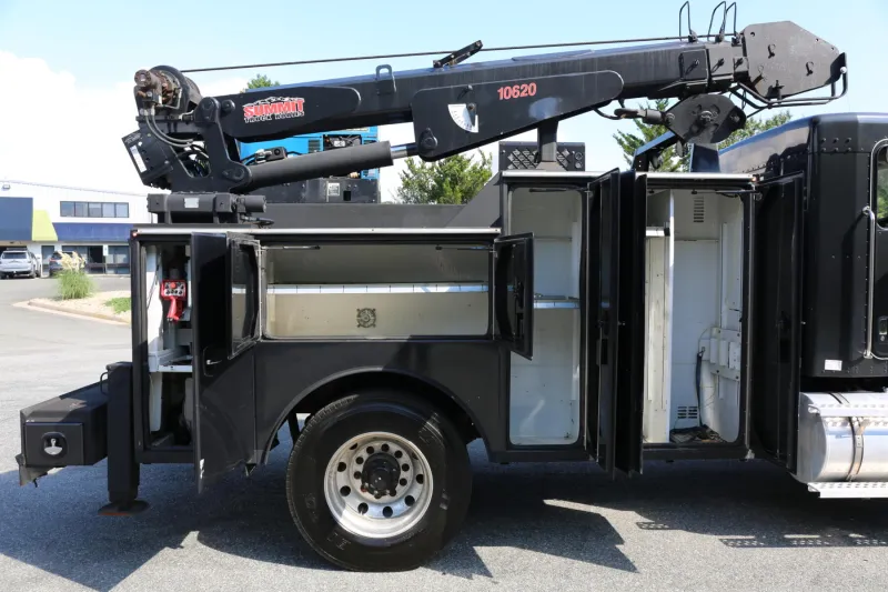 2019 Kenworth T270, Under CDL Mechanics Truck, Air Ride, Summit 10620 Crane, 190k Miles, 5800 Hours — Bed 13