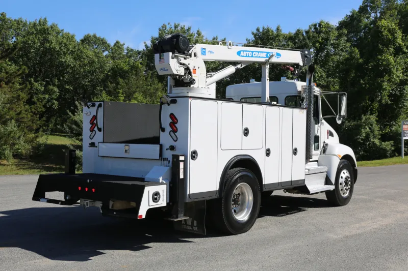 2020 Kenworth T270, Air Ride, Under CDL, Autocrane HC12s, 175k Miles, 7k Hours, PX7/Allison Auto — Exterior 5